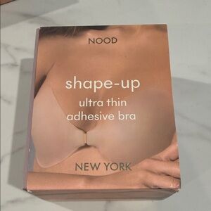 NOOD Ultra Thin Adhesive Bra - Cream